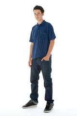 Fototapeta premium Portrait Of Teenage Boy