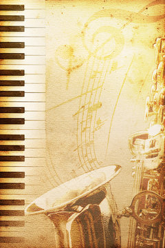 old jazz paper