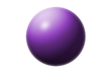 Fototapeta premium Lila Kugel