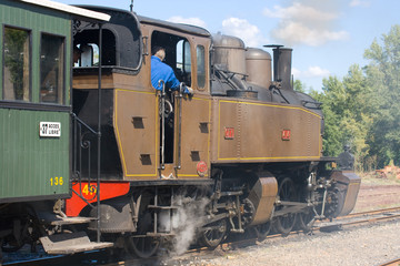 Fototapeta na wymiar Stare lokomotywy