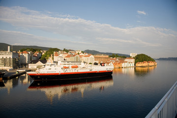 Schifflände Bergen