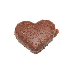 Heart shaped biscuit