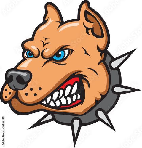 "Pit Bull Mascot Logo" Stock image and royalty-free vector files on