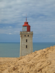 Fototapeta na wymiar Rubjerg Knude - Leuchtturm in den Dünen