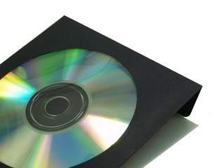 CD in black sleeve