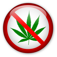 "No Cannabis" sign