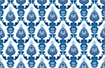 retro seamless floral wallpaper