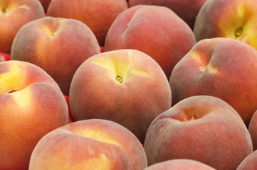 fresh peaches background