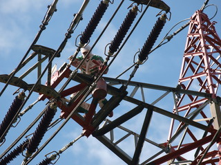Hochspannungsmast