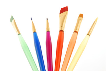 Set of paintbrushes