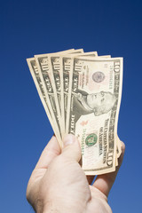Money in hand