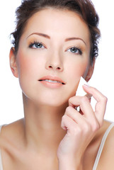 applying face and body