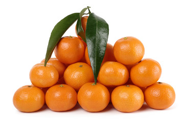 A heap of mandarines