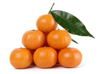 A heap of mandarines
