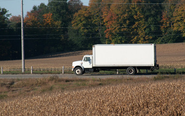 Speeding Dump Truck