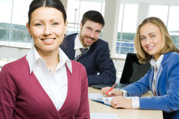 Tree business people