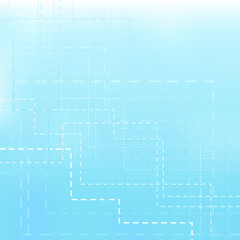 Intertwined connections background