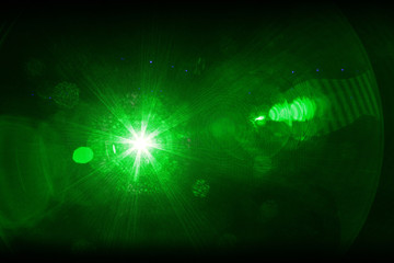 Green laser light