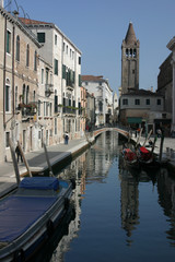 Fototapeta na wymiar Venise - Un canal