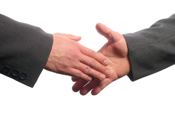Obraz premium business handshake