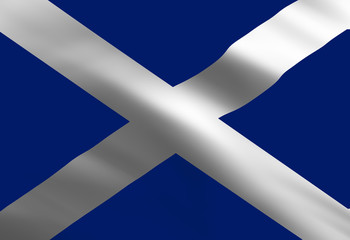 Obraz premium Scottish flag