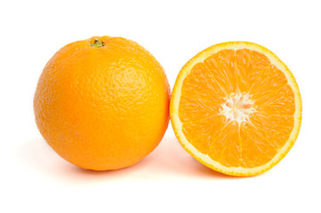 Orange isolated on white background