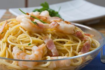 Seafood spaghetti