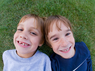 Friends Having Fun Laughing