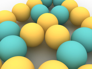 Billiard balls