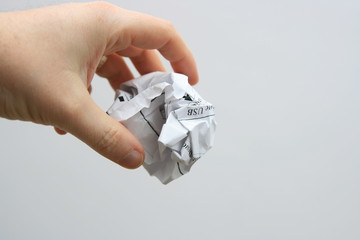 boule de papier