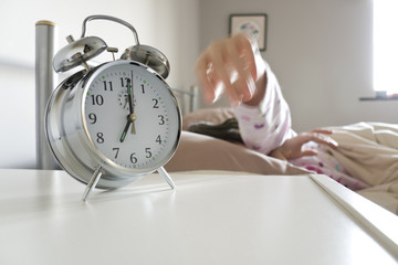 Turning off alarm clock
