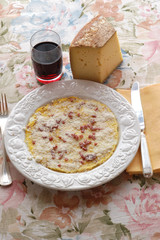 Frittata di soppressa vicentina - Antipasti del Veneto