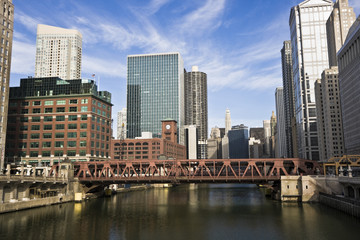 Fototapeta na wymiar Chicago River