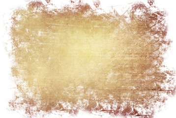 highly Detailed textured grunge background frame
