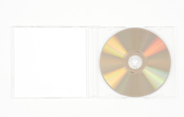 Gold CD in clear case