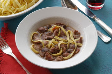 Minestra di fegatini - Primi piatti - Ricetta del Veneto