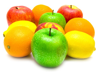 several fruits
