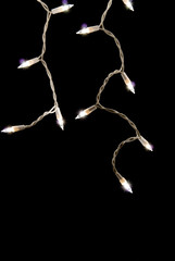 Obraz premium Icicle Christmas Lights