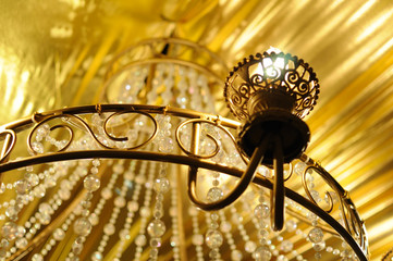Grand crystal chandelier