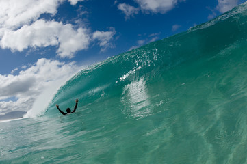 Fototapeta premium perfect wave at Pipeline