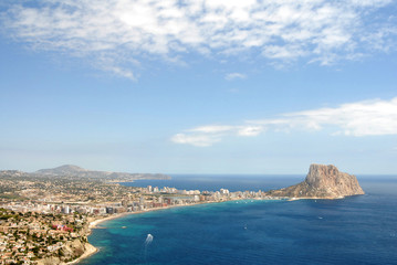 calpe, spanien, costa blanca