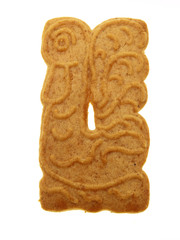 traditional european christmas cookies, spekulatius