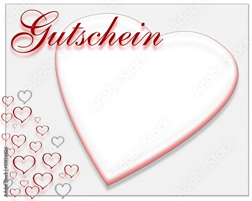"Gutschein Herz Liebe" Stockfotos und lizenzfreie Bilder auf Fotolia