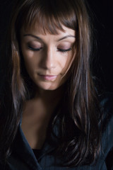 Naklejka premium elegant woman