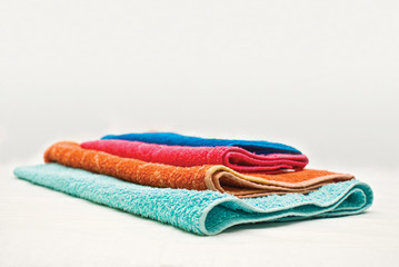 Four colour towels