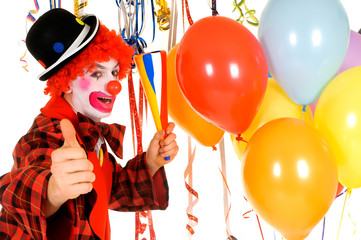 Celebration clown