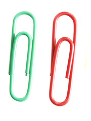 two paperclip
