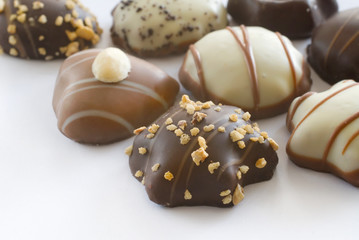 Cute christmas chocolates