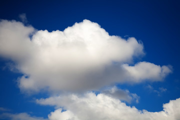 Obraz premium Puffy clouds