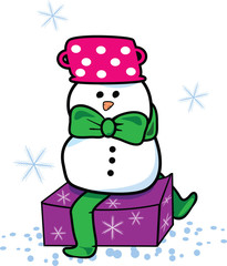snowman present
